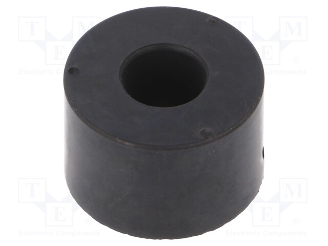 Washer; Base dia: 25mm; stainless steel; H: 16mm; Plating: rubber