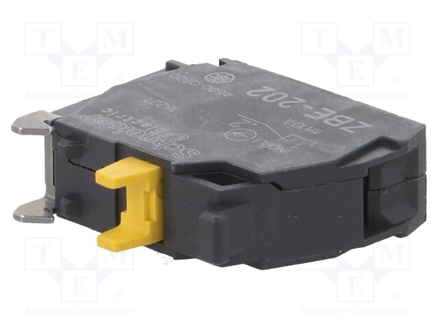 Contact block; 22mm; Harmony XB4; -25÷70°C; front fixing