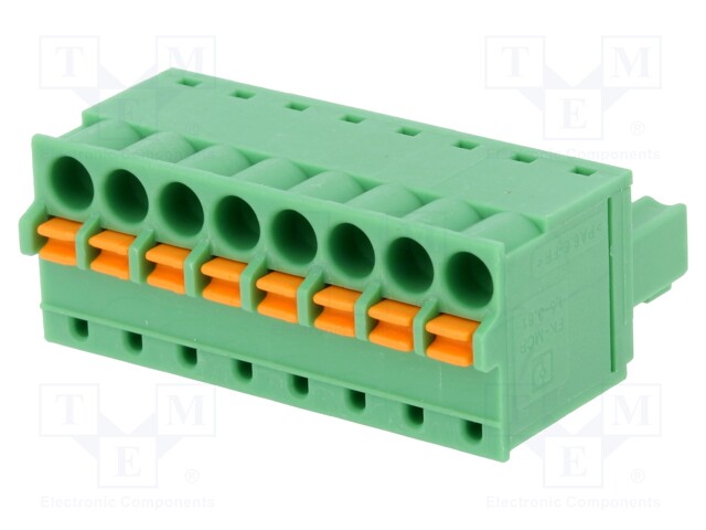 Pluggable terminal block; 3.81mm; ways: 8; straight; plug; female