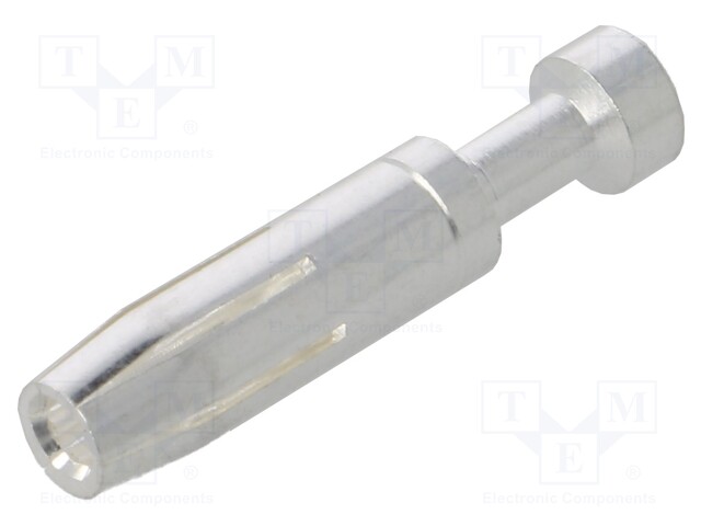 Heavy Duty Connector Contact, CC Series, Socket, 22 AWG, Crimp, 16 A