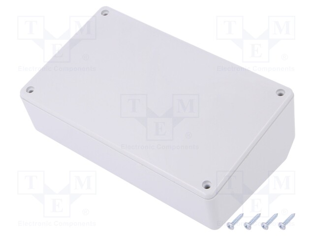 Enclosure: desktop; EUROPULT P; X: 161mm; Y: 95mm; Z: 64mm; ABS