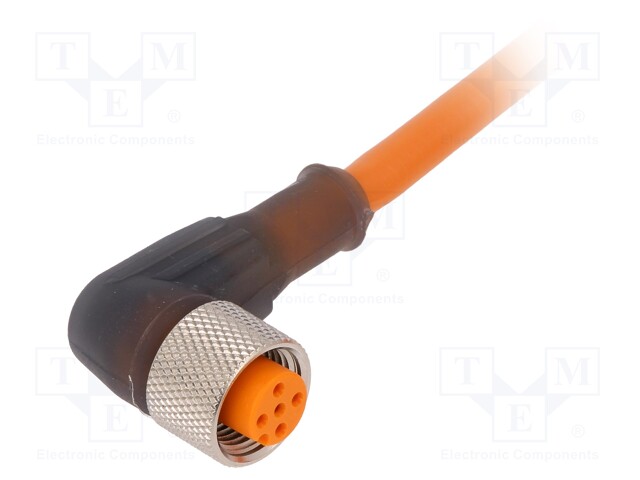 Plug; M12; PIN: 5; female; A code-DeviceNet / CANopen; 5m; cables