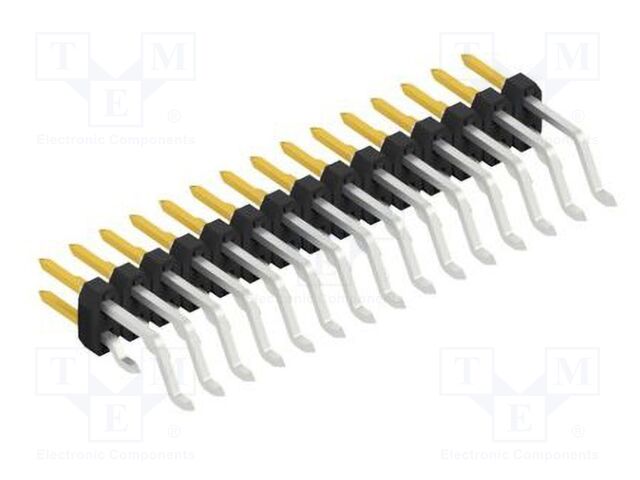 Connector: pin strips; pin header; male; PIN: 30; 2mm; SMT; 2x15