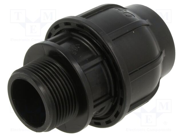 Splice terminal: clamping; Thread: G 1 1/4" external; 40mm; Plast