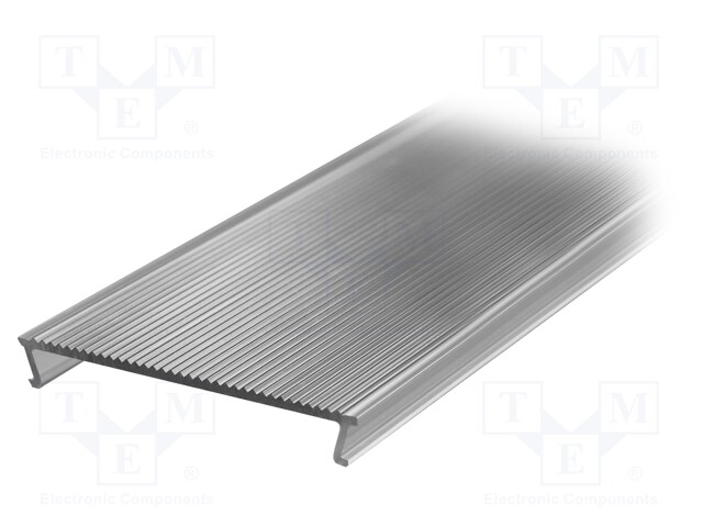 Cover for LED profiles; 2m; V: C10