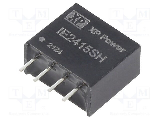 Converter: DC/DC; 1W; Uin: 24V; 15VDC; Iout: 66mA; SIP; 1.4g; 150kHz