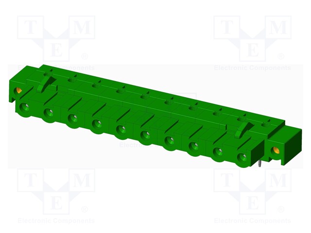 Connector: pluggable terminal block; socket; female; angled 90°