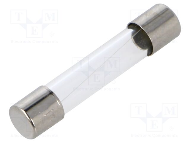 Fuse: fuse; quick blow; 1.75A; 250VAC; cylindrical,glass; 6.3x32mm