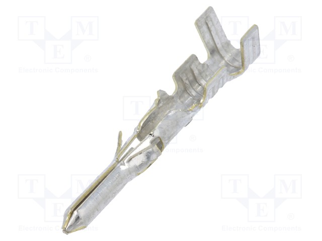 Contact; male; 24AWG÷18AWG; Standard .062"; tinned; bulk; 3.68mm