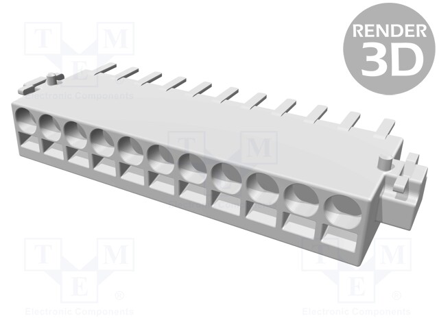 Connector: wire-board; female; PIN: 11; 2.54mm; SMT; socket; 6A