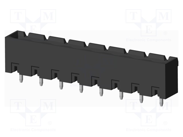 Connector: pluggable terminal block; socket; male; on PCBs