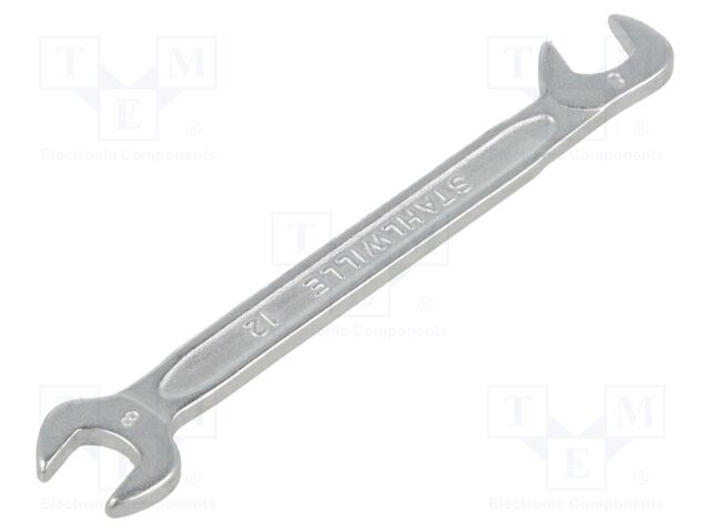 Wrench; bent,spanner; 8mm; chromium steel; ELECTRIC 12; L: 96mm