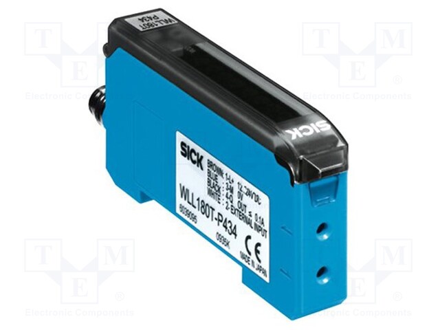 Sensor: optical fibre amplifier; PNP; IP50; 12÷24VDC; 31.2kHz