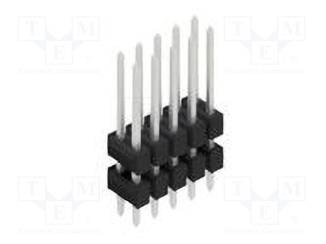 Connector: pin strips; pin header; male; PIN: 10; 2.54mm; THT; 2x5