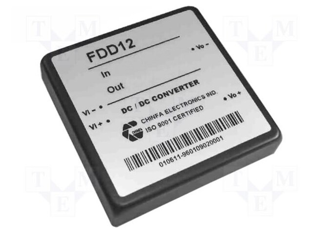 Converter: DC/DC; 10W; Uin: 10÷36V; 3.3VDC; Iout: 3A; 70g