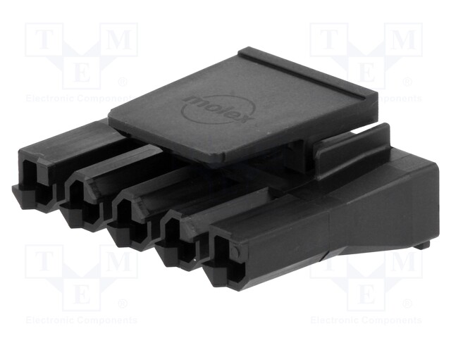 Connector: wire-board; SABRE; plug; female; PIN: 5; w/o contacts