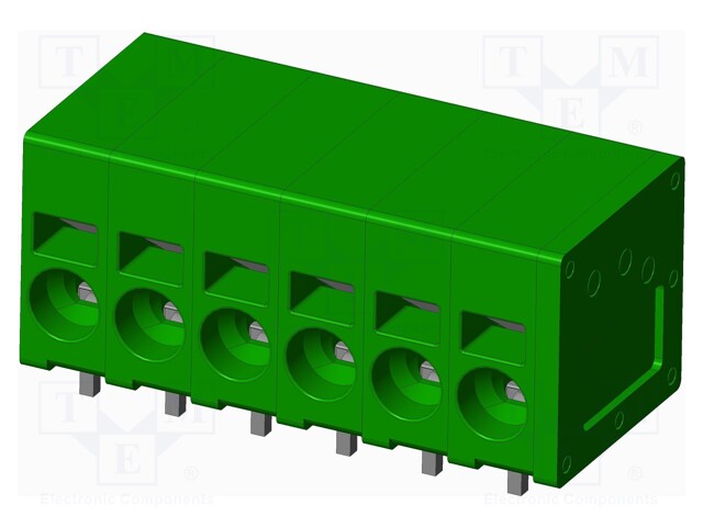 Connector: PCB terminal block; terminal; Plating: tinned; on PCBs