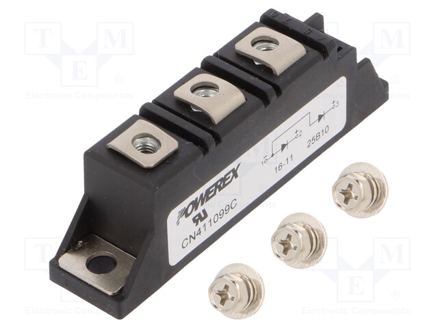 Module: diode; common anode,double; 1kV; If: 100A; POW-R-BLOK™