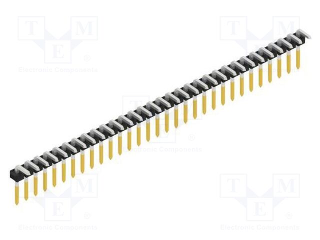 Connector: pin strips; pin header; male; PIN: 31; 2.54mm; THT; 1x31