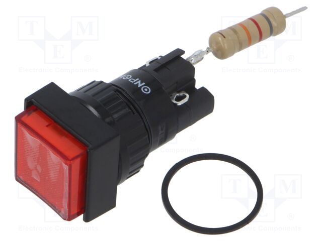 Switch: push-button; Pos: 2; SPDT; 2A/220VAC; 0.1A/220VDC; ON-(ON)