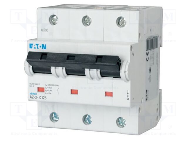 Circuit breaker; 230/400VAC; Inom: 20A; Poles: 3; DIN; Charact: C