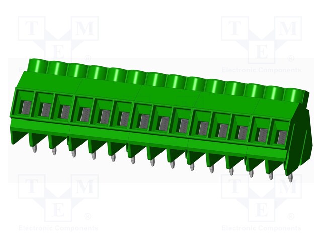 Connector: PCB terminal block; terminal; Plating: tinned; on PCBs