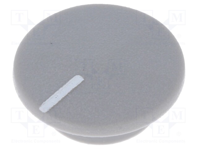 Cap; plastic; push-in; grey; Application: K21