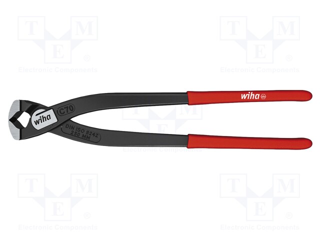Concreters nippers; end,cutting; Pliers len: 280mm; Classic