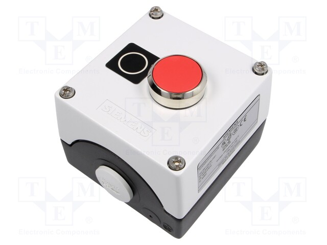 Control station; Man.series: 3SU1.5; -25÷70°C; IP67; No.of butt: 1