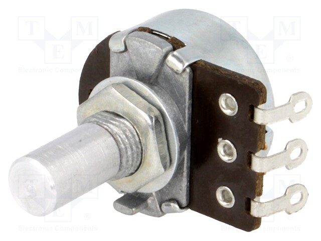 Potentiometer: shaft; single turn; 47kΩ; 200mW; ±20%; soldered; 6mm