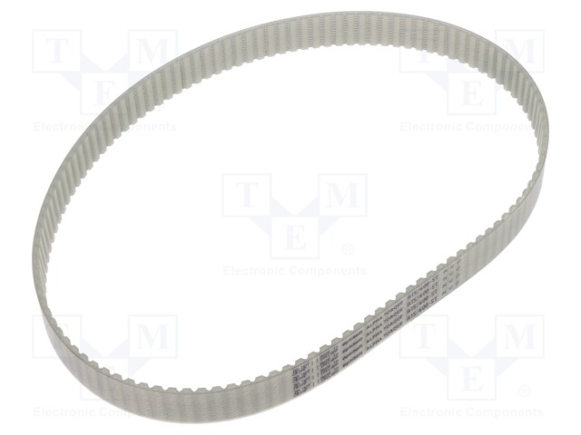 Timing belt; AT5; W: 16mm; H: 2.7mm; Lw: 600mm; Tooth height: 1.2mm
