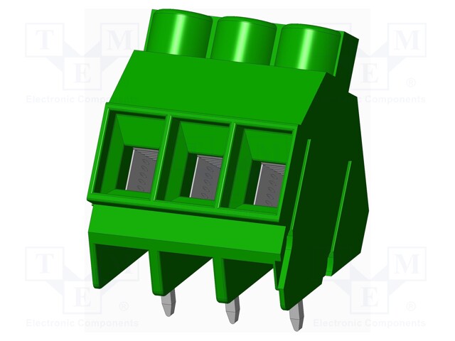 Connector: PCB terminal block; terminal; Plating: tinned; on PCBs