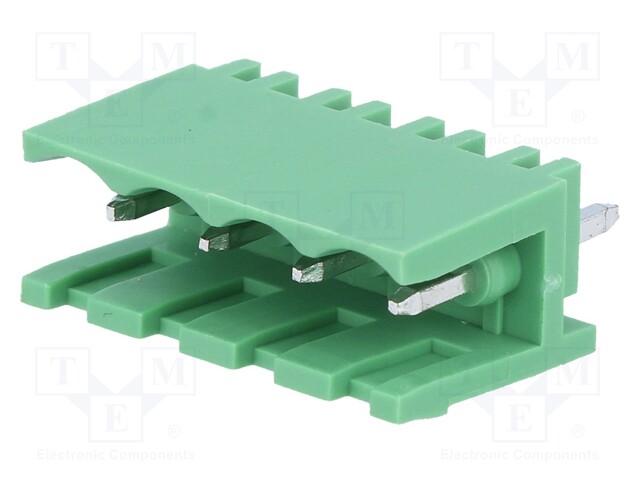 Pluggable terminal block; 5mm; ways: 4; straight; socket; male