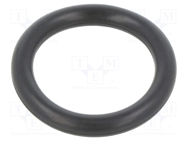 O-ring gasket; FPM; D: 3.5mm; Øint: 8mm; black; -20÷200°C
