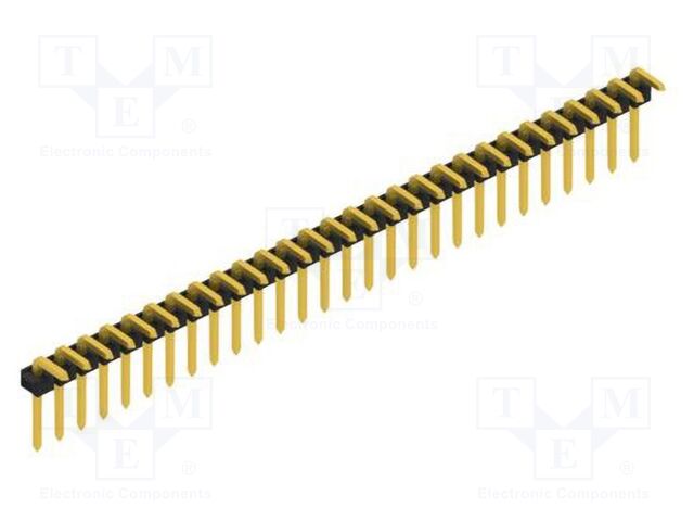 Connector: pin strips; pin header; male; PIN: 28; 2.54mm; THT; 1x28