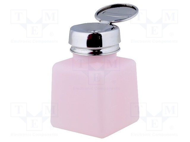 Dosing bottles; 120ml; ESD; Colour: pink; 0.01÷1GΩ