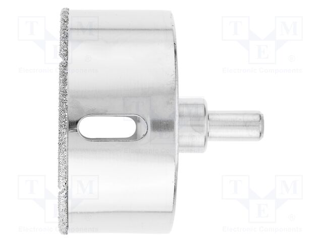 Hole saw; 67mm; Drill Bit: diamond; Holder: hexagonal