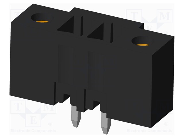 Connector: pluggable terminal block; socket; male; on PCBs