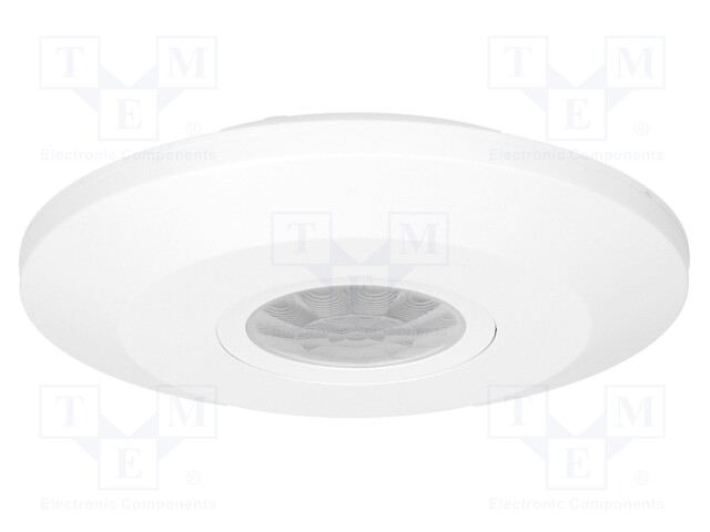 Motion sensor; wall mount; 230VAC; IP20; 6m; Range: 10s÷15min; 360°