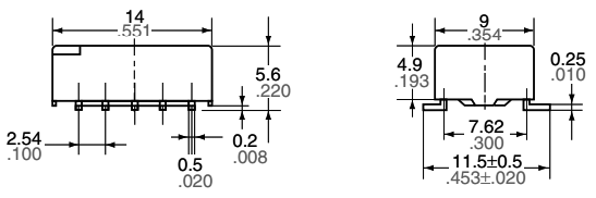 Relay: electromagnetic; Ucoil: 24VDC; 0.5A/125VAC; 1A/30VDC; 200mW