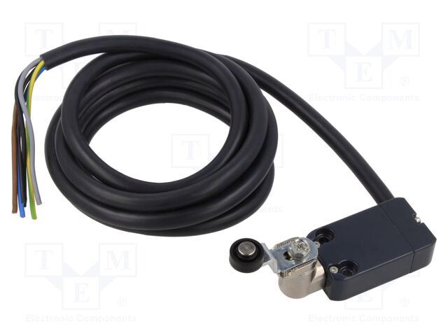 Limit switch; NO + NC; 10A; max.250VAC; max.250VDC; lead 2m; IP67