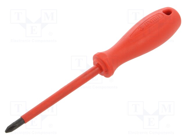 Screwdriver; insulated; Phillips; PH2; 100mm; 1kVAC