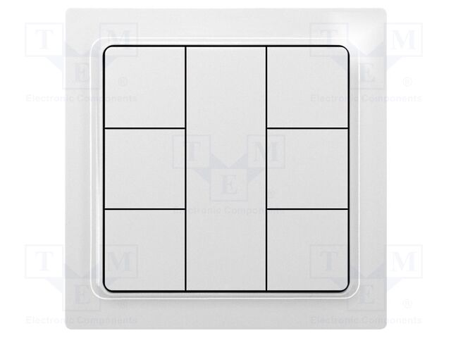 Wireless push button; EnOcean; 30m; Ch: 6; intelligent house