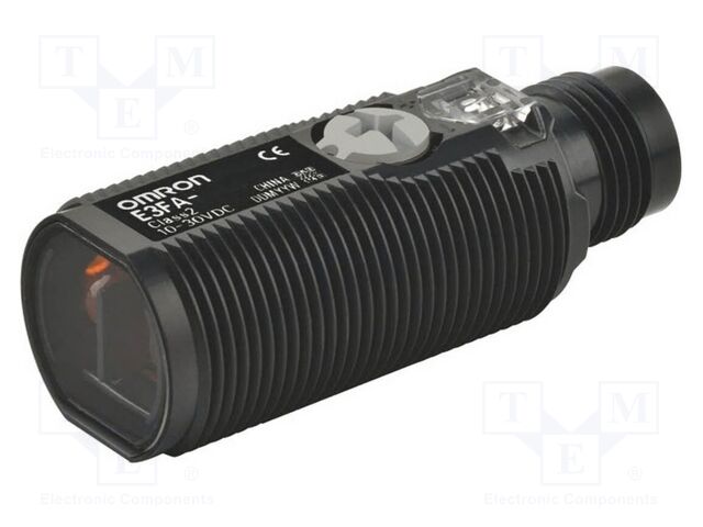 Sensor: photoelectric; straight; NPN; DARK-ON,LIGHT-ON; 100mA