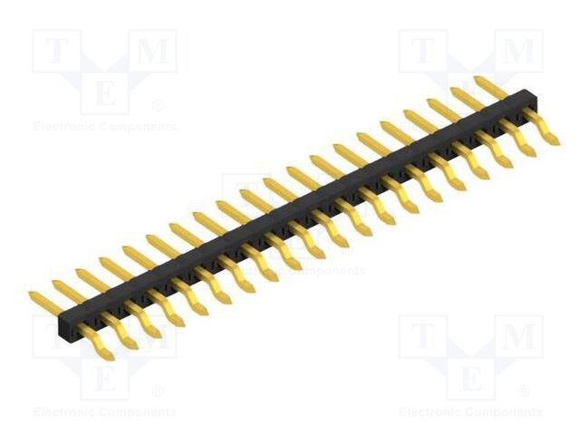 Connector: pin strips; pin header; male; PIN: 20; 2mm; SMT; 1x20