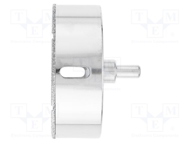 Hole saw; 100mm; Drill Bit: diamond; Holder: hexagonal