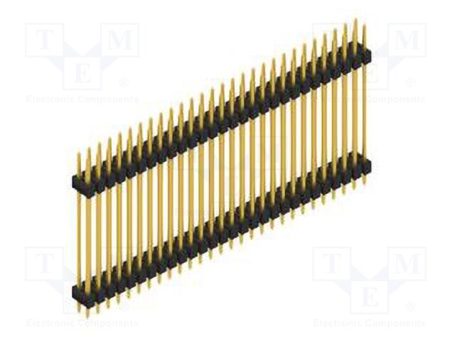 Connector: pin strips; pin header; male; PIN: 56; 2.54mm; THT; 2x28