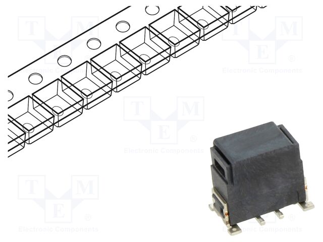 CONNECTOR SRCP 2,54 2 M 1 SMD 137 E1 094 * GU-H *