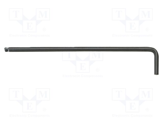 Wrench: hex key; inch,spherical; HEX 5/16"
