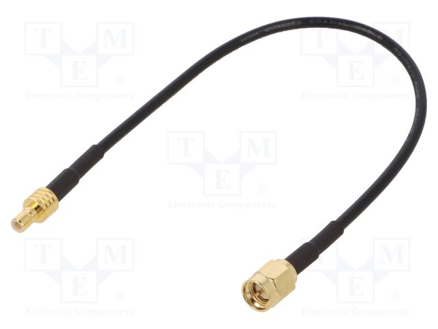 Cable; 200mm; SMA male,SMB male; straight